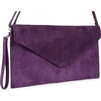 Kabelka Kabelka psaníčko Beltimore , přírodní kůže, fialová