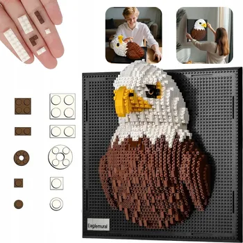 ostatní stavebnice STAVEBNICE ORLA NA ZEĎ, MINI S MOTIVEM PTÁKŮ, 1924 DÍLKŮ