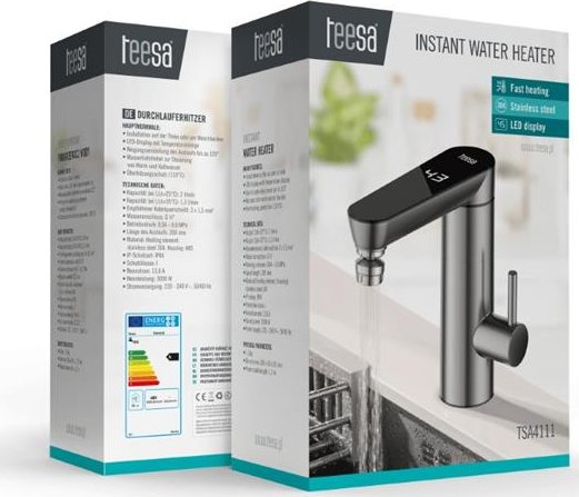 Dřezová baterie TEESA TSA4111 s elektrickým ohřevem vody