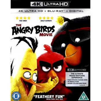 Blu-ray film THE ANGRY BIRDS MOVIES Feathery Fun Blu-ray disk