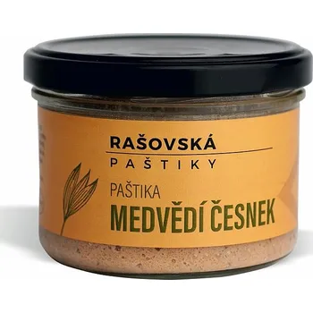 paštika a pomazánka Rašovská paštika Medvědí česnek 160 g