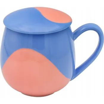 Hrnek Cup&You Porcelánový hrnek se sítkem a víčkem, 350 ml