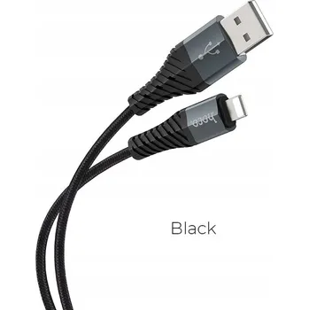 Datový kabel Kabel Hoco USB - Apple Lightning 1 m černý