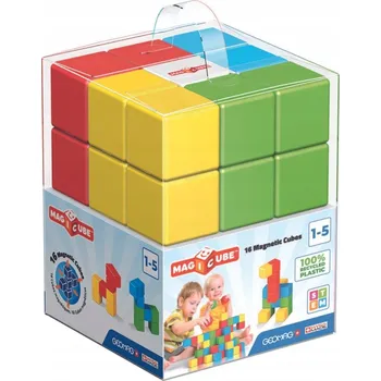 Stavebnice Geomag Stavebnice Geomag Magicube Full Color Recycled Crystal 16 ks 16 ks