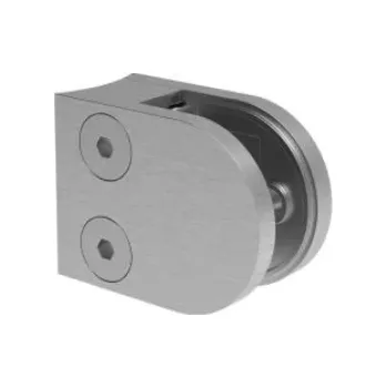 Zábradlí Hahn Steel Držák skla 35x29mm pro sloupek O42,4 mm, model 28 – nerez AISI 304, broušený