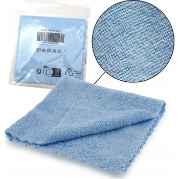 Utěrka Modrá utěrka z mikrovlákna 220 g/m2 fólie