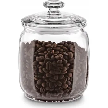 Sklenice Skleněná zavařovací sklenice se Těsněním OZDOBNÁ Sklenice na CUKROVÍ Ovoce Tadar Bee 0,75 l