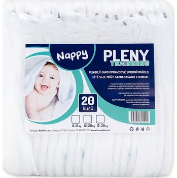 Plenkové kalhoty NAPPY Pants 4 (training) 8-15 kg 20 ks