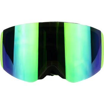 Dětské lyžařské brýle ALPINE PRO Growo zelené Velikost: UNI