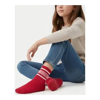 Pánská móda Dlouhé ponožky Tommy Hilfiger 701229942 Růžová 27_30