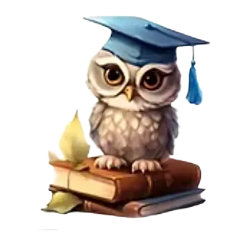 Nášivka Nažehlovací obrázek - chytrá sovička II (8,5 x 10,0 cm)