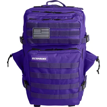 Sportovní taška ELITEX TRAINING Vodoodpudivý kabinový batoh Elitex V1 Purple 45L pro sport 45 LITRŮ FIALOVÁ