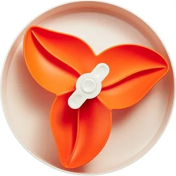 Hračka pro psa Pet Dream House interaktivní miska Spin Bougainvillea oranžová 25 cm
