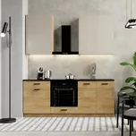 Kuchyňská linka Joy WS0009 200 cm ořech 