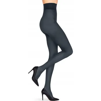 Podprsenka Hladké Punčocháče Mona 40den modré Total Eclipse velikost 2