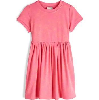 Dívčí oblečení GATE Bavlněné šaty s efektem acid wash 3Y 425-0617/65