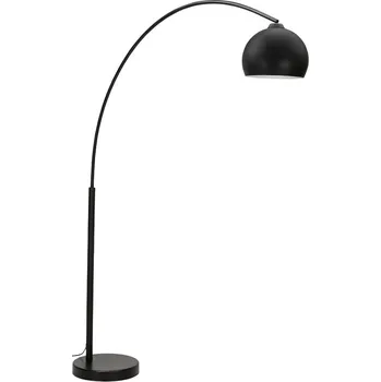 Stojací lampa Černá stojací lampa Kokoon Deri