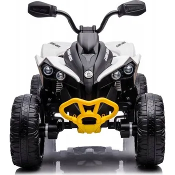 Dětské elektrovozidlo ČTYŘKOLKA NA AKUMULÁTOR CAN-AM RENEGADE AUTÍČKO PRO DĚTI BÍLÁ