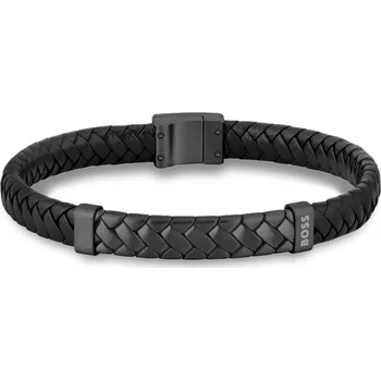 Náramek Černý náramek BOSS Tailored - Boss