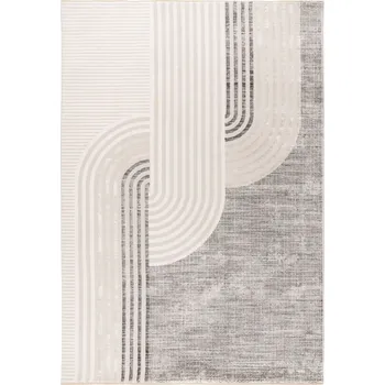 Koberec VIS 703 stříbrný 80 x 150 cm