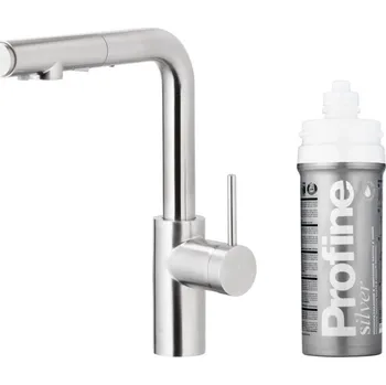 Vodovodní baterie KFA - Baterie dřezová DUERO PURE BASIC výsuvná s filtrací 6623-114-22