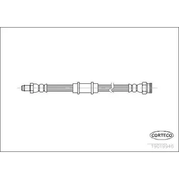 Brzdová hadice Brzdová hadice CORTECO 19019946