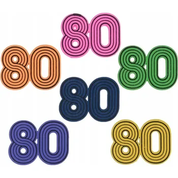 Konfeta Konfety 80s Party 10ks