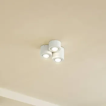 Svítidlo Lindby Downlight Jyla, 3 žárovky, matná bílá, GX53 - Žárovka – průměr 7,5 cm, délka 4,1 cm 3 x 11 W LED - Doprava zdarma