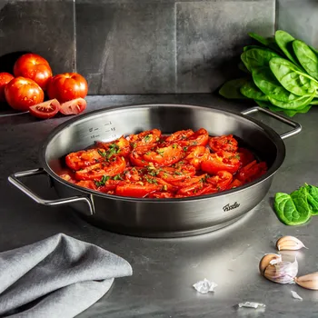 Pánev Fissler Pure serving pan 28 cm - nerezová pánev