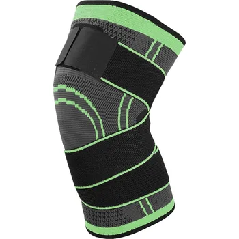 4FIZJO Elastický kolenní stabilizátor černý/zelený