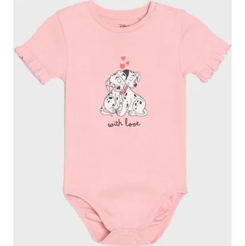 Oblečení a móda Sinsay - Bavlněné body 101 Dalmatians - růžová - 518GK-38X - 518GK-38X-80