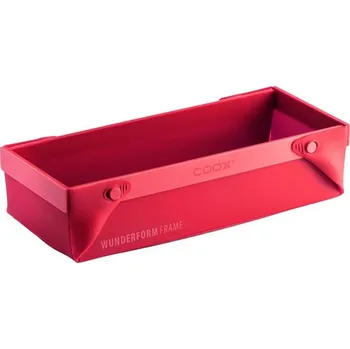 Forma na pečení COOX WUNDERFORM FRAME L, 2 l (1112302) červená/silikonová