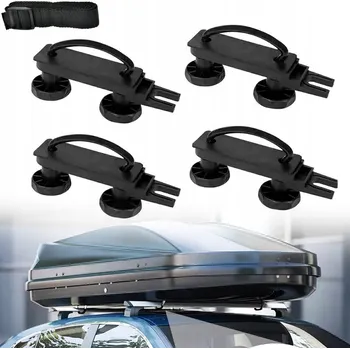 Střešní box ÚCHYTY U PRO STŘEŠNÍ NOSIČ ZAVAZADEL, MONTÁŽNÍ SADY PRO UPEVNĚNÍ BOXŮ