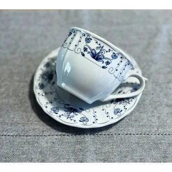 Sada šálků s podšálky 350 ml x 6 ks Maria Kašubská LUBIANA