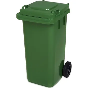Popelnice Popelnice hran. 120l PVC-zelená