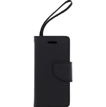 Telefonní příslušenství Mercury Fancy Diary flipové pouzdro pro Apple iPhone 5/5S černé