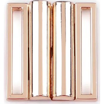 Plavkové / opaskové zapínání šíře 30 mm kovové, velké, 2 růžové zlato