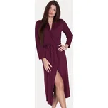 Luisa Moretti Dámský bambusový župan CHANTAL. Barva: Bordó, Velikost: XL