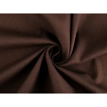 Bavlněná látka Half Panama k vyšívání, malování, šití, střední, 10(106) (200 g/m²) hnědá