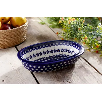 Boleslavský talíř 25 x 15,5 cm - dekret 166A