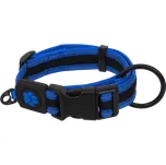Obojek Active Dog Fluffy M modrý 2,5x33-48cm