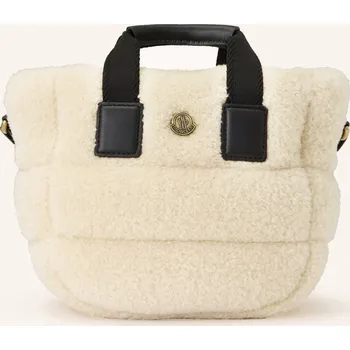 Kabelka Moncler Dámská Kabelka Micro Caradoc, krémová / černá, one size