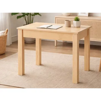 Jídelní stůl Jídelní stůl z masivu MET ST10 se šuplíkem Barevné provedení: Olše