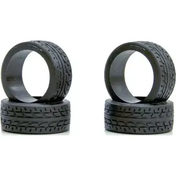 RC vybavení Kyosho Mini-Z: Racing Radial Tyres 2X Shore – Narrow (4 ks)
