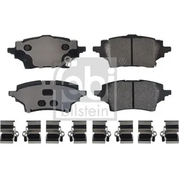 Brzdová destička Sada brzdových destiček, kotoučová brzda FEBI BILSTEIN 180129