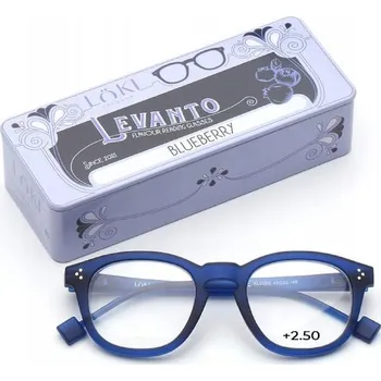 Brýle na čtení +2.5 Dioptrie LOKI - ITALY Brýle na počítač s filtrem modrého světla, brýle na čtení