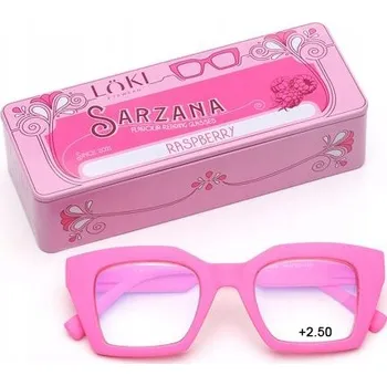 Brýle na čtení +2.5 Dioptrie LOKI - ITALY Brýle na počítač s filtrem modrého světla, brýle na čtení