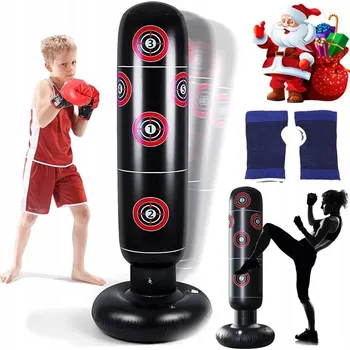 Boxovací pytel Boxovací pytel nafukovací boxerský pro BOX TRÉNUJ BOX Kondici 1.6M