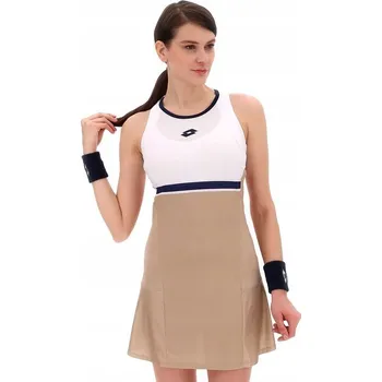 Dámské šaty ŠATY LOTTO TECH V-D1 DRESS WOMEN IRISH BEIGE M