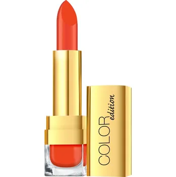 Rtěnka EVELINE Color edition POMÁDA NA RTY 707 Tangerin Passion (Mandarinková Vášeň)